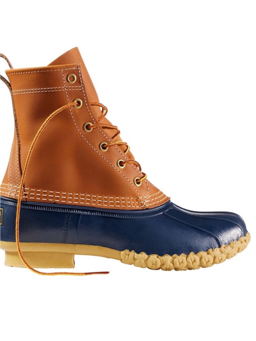 Iconic L.L. Bean 8" Duck Boots – Handmade in Maine Size 9